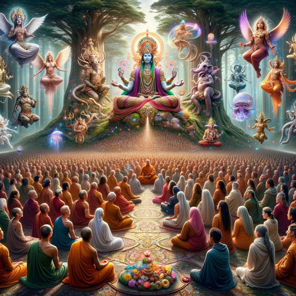 Chapter 3–Celestial Reverence: The Buddha’s Prophetic Gathering