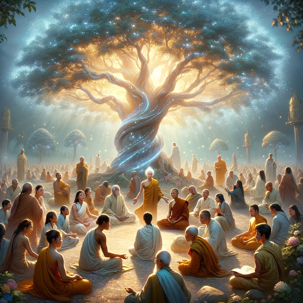 Chapter 7–The Cosmic Assembly of Tathagatas: A Pantheon of Perfect&nbsp;Enlightenment