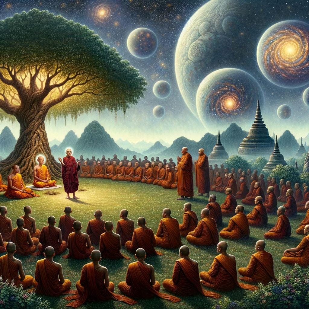 Chapter 9–The Prophesy of the Enlightenment of the Two Thousand&nbsp;Disciples