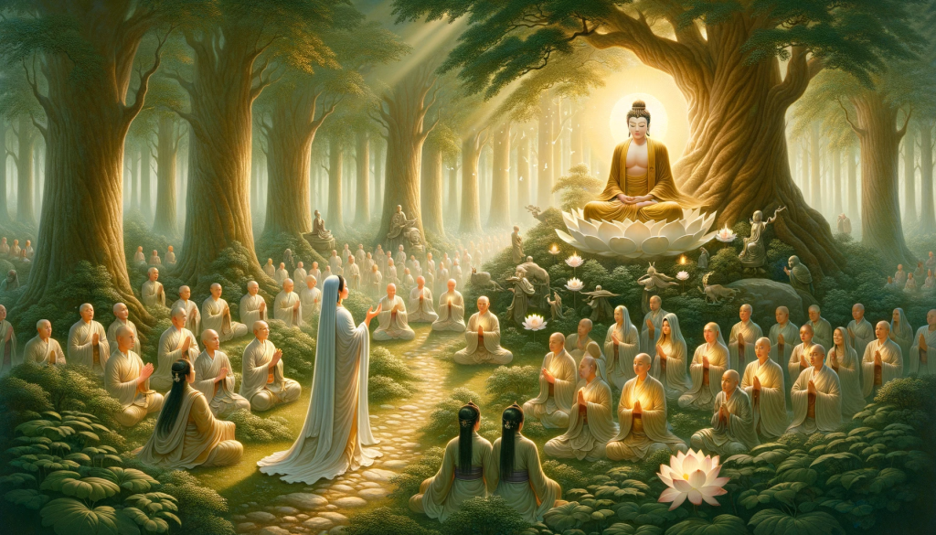 Chapter 13–Gautamī’s Query About Her&nbsp;Enlightenment