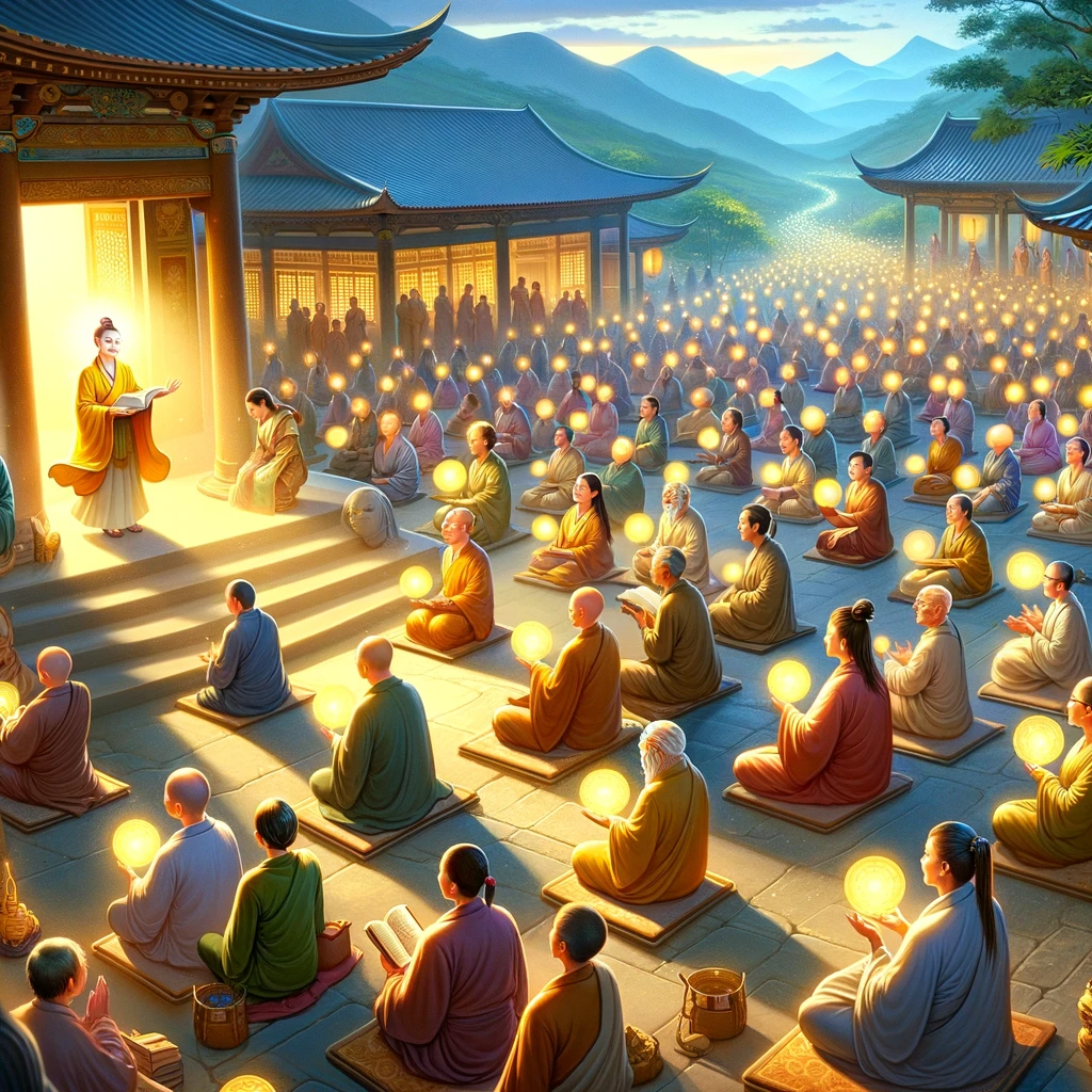 Chapter 18–The Immense Merit of Sharing the Lotus Sutra’s&nbsp;Teachings