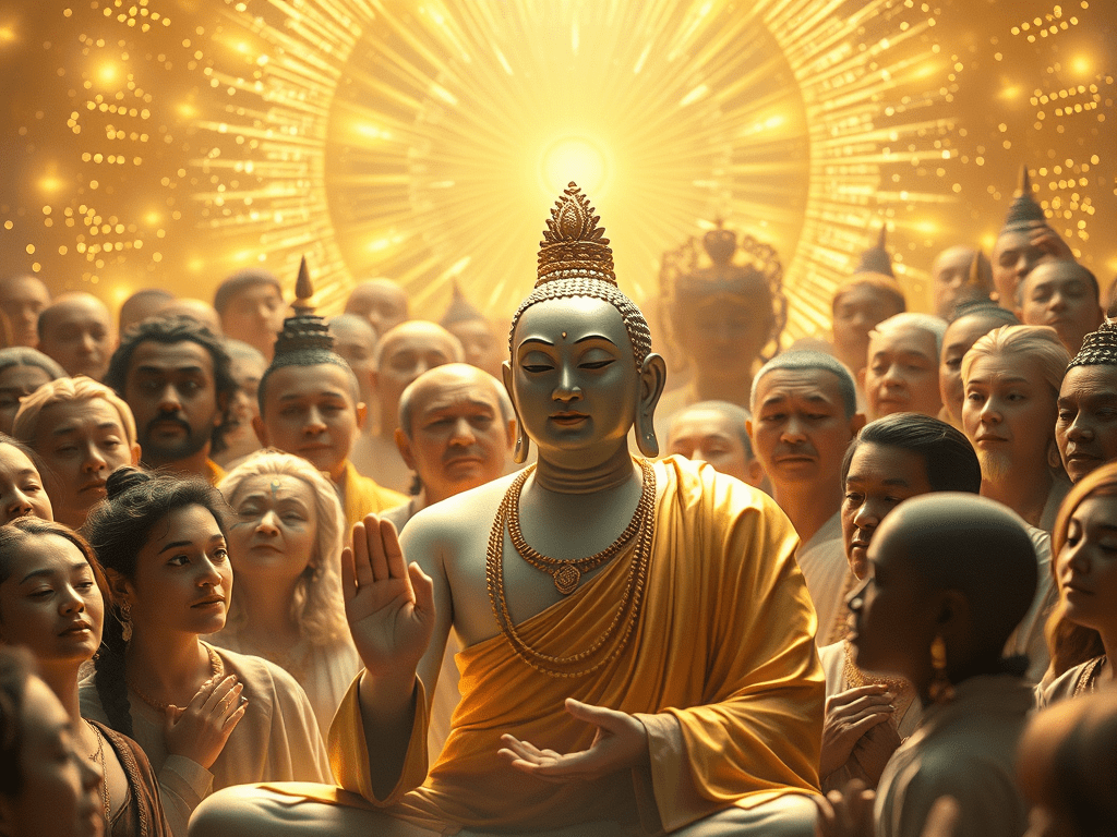 Chapter 1c, The Lotus Sutra: The Awe of Maitreya