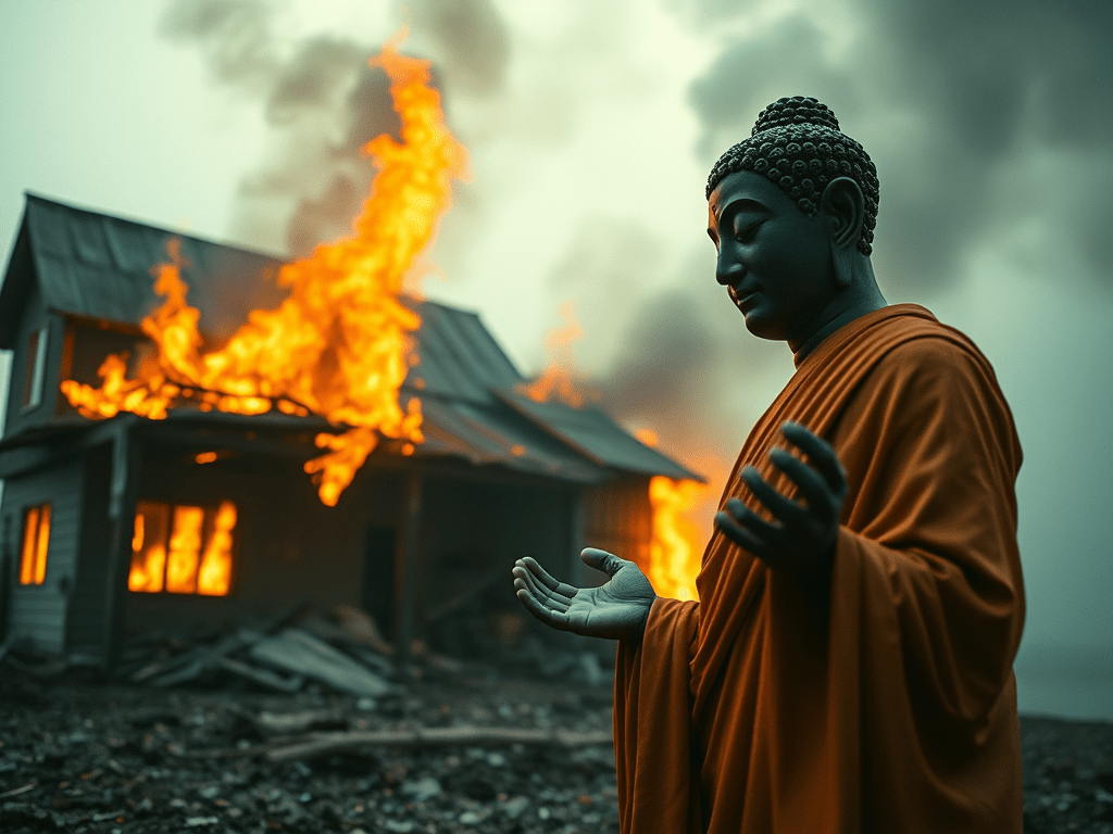 Chapter 3d, The Lotus Sutra: The Parable of the Burning House