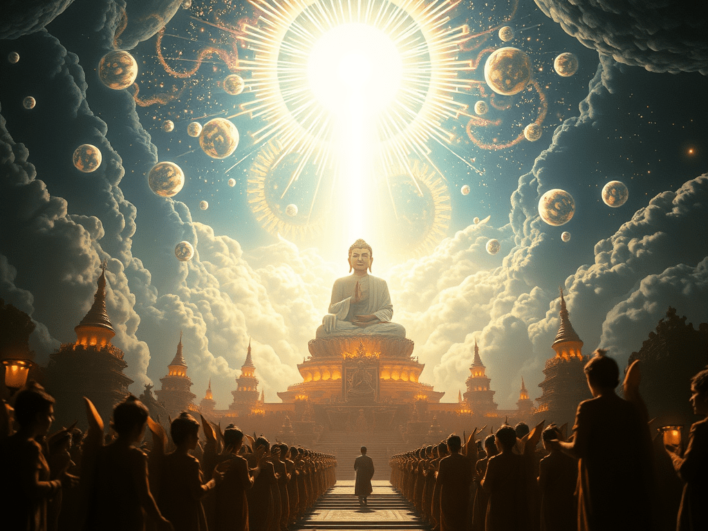 The Cosmic Quake and Revelation of the Buddha’s Enlightenment