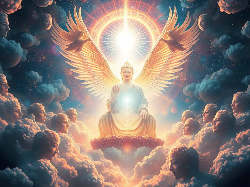 Brahma Angels and the Buddha’s&nbsp;Light