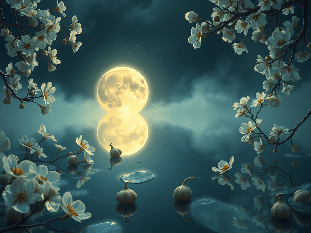 🌸 “Rare as the Moon in Still&nbsp;Waters”