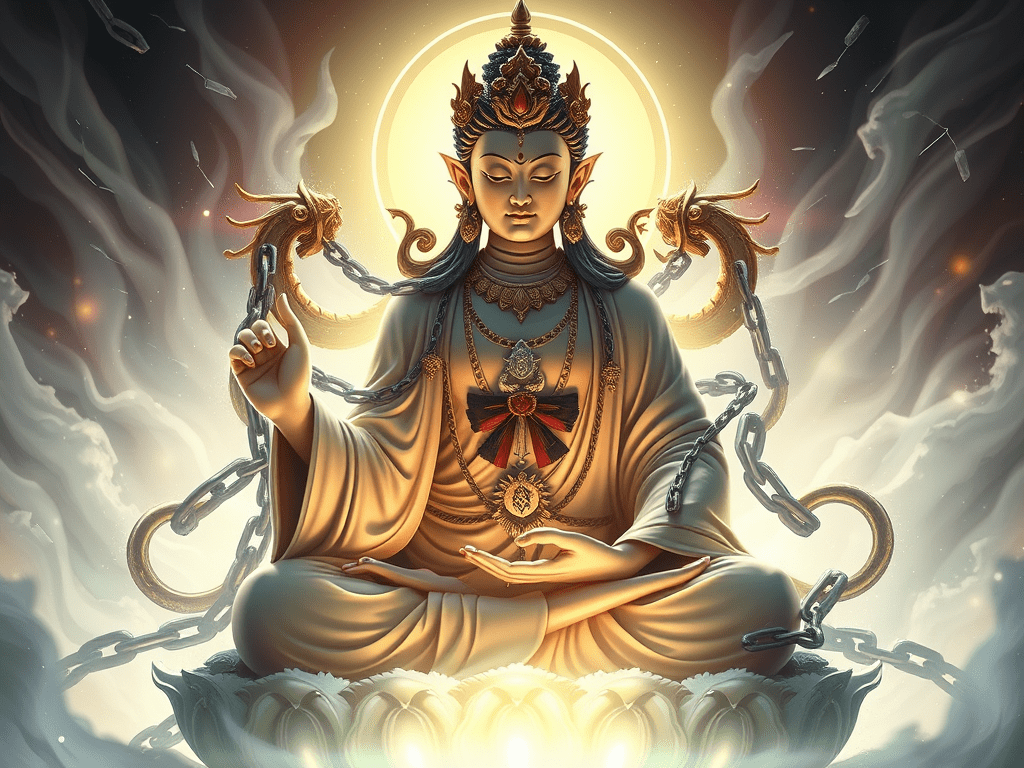 The Promise of Deliverance: An Exploration of World-Voice-Perceiver Bodhisattva and the Breaking of Bonds in the Lotus&nbsp;Sūtra